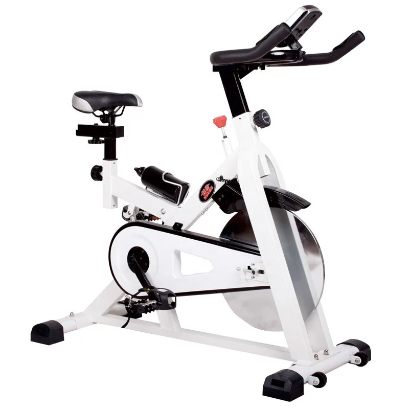 Fitness Cycling Cardio Workout Machine  Indoor Aerobic Exercise Bike YB-QS1 with Ergonomic Handlebars with Heart Rate Sensors