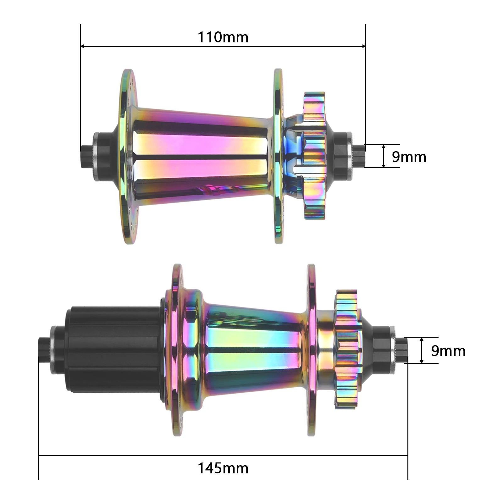 Mountain wheel hub RUJIXU Quick Disassembly disc brake six-hole 32H HG/XD/MS  HUb 6-clawMTB Bike HUb