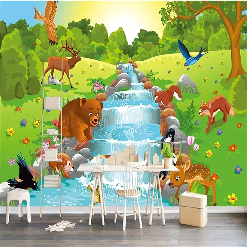Anime Wallpaper Custom Wallpaper Kids Wallpaper Cartoon Wall Mural 3D Low Price