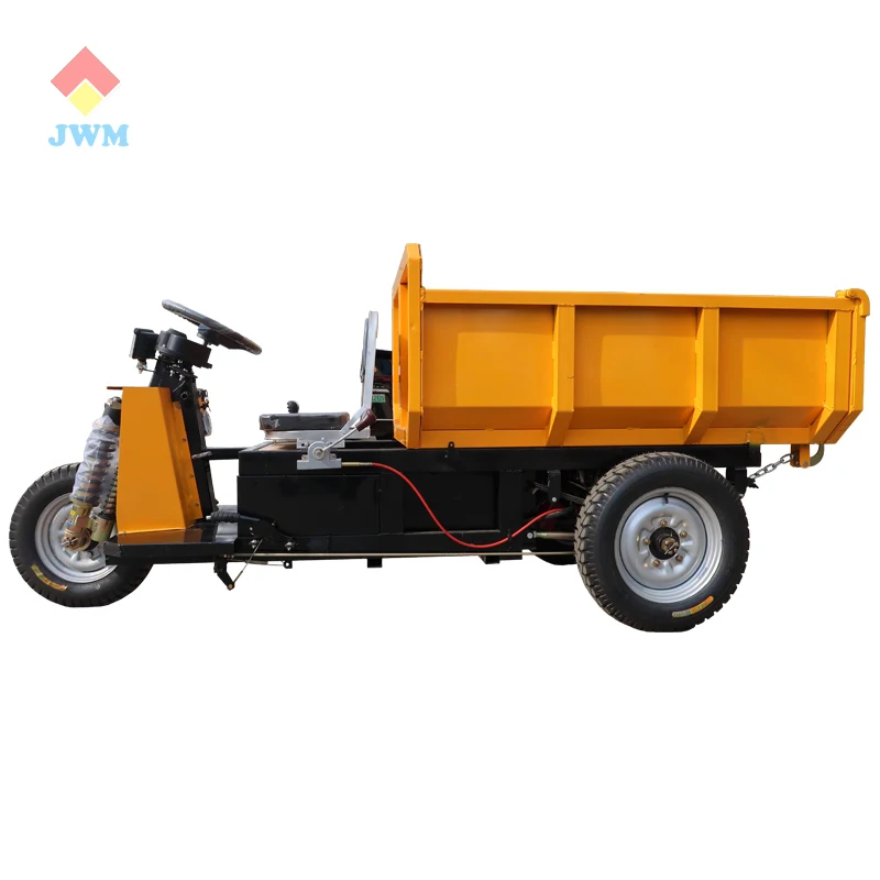 Chinese Hot Sale Hydraulic Cylinder Dumper Mini Small 1500kg Cargo Dumper Trucks For Mining In China