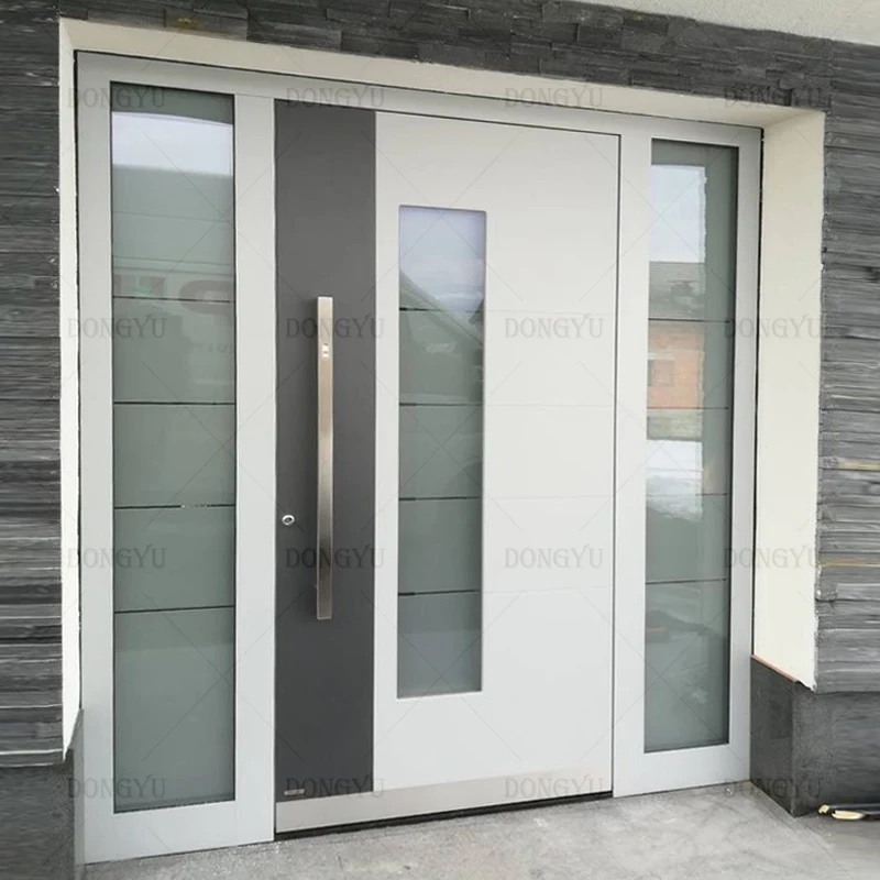 Stainless steel luxury modern anti-theft bulletproof exterior front main security entry door High Quality interior others doors