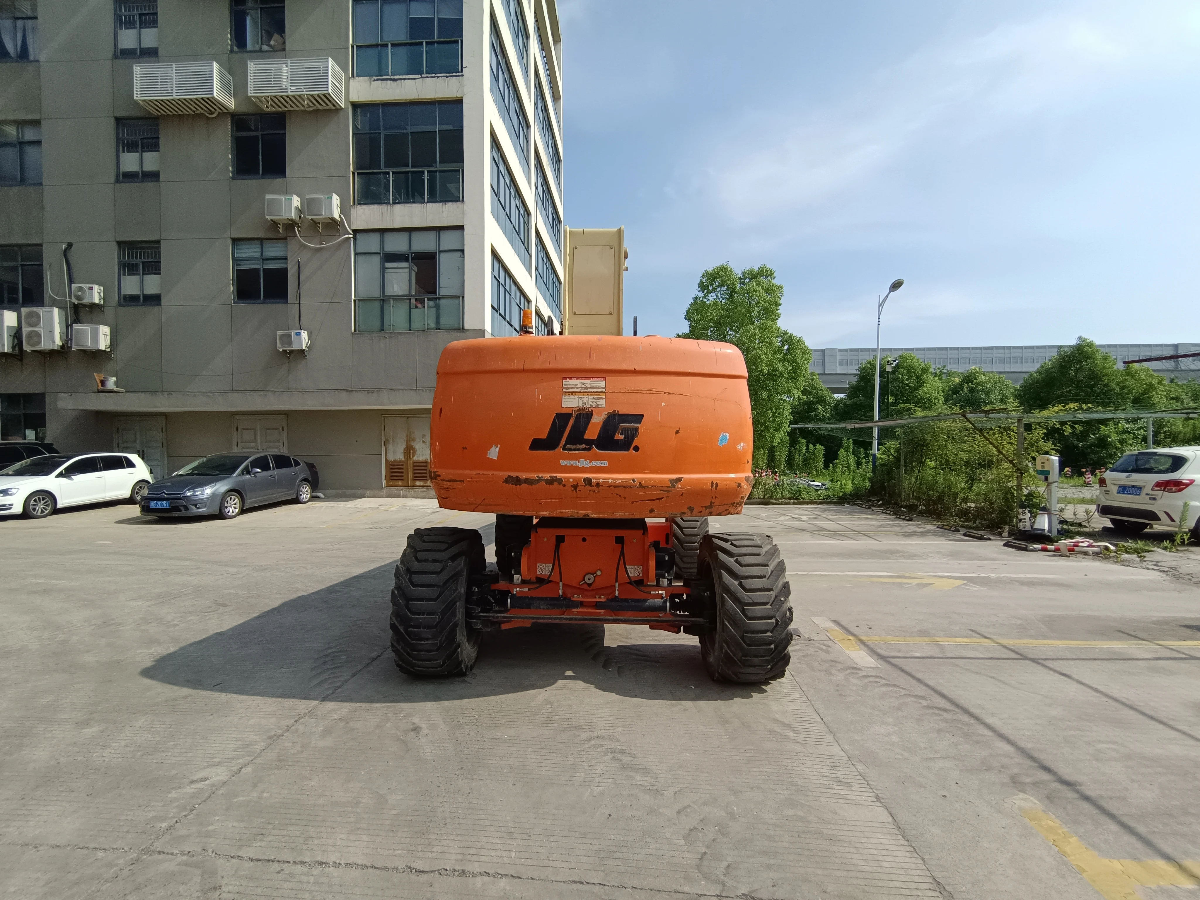 used JLG 20m 40m aerial work platform articulate lifting boom lift table operation platform for sale