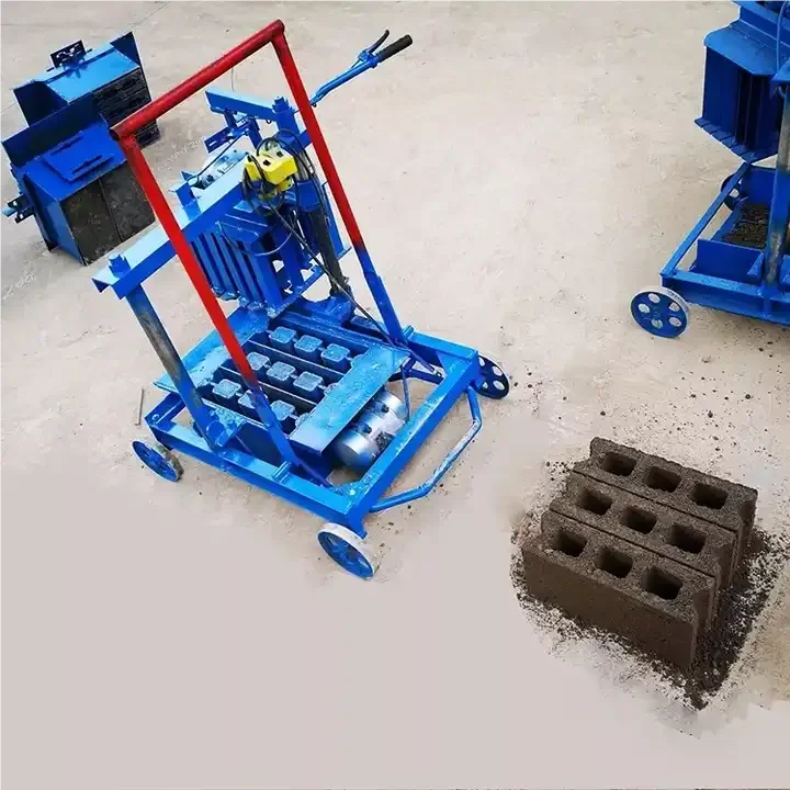 Low Cost Brick Making Machine QMR2-45 Small Brick Making Machine Paving Ground Brick Making Machine