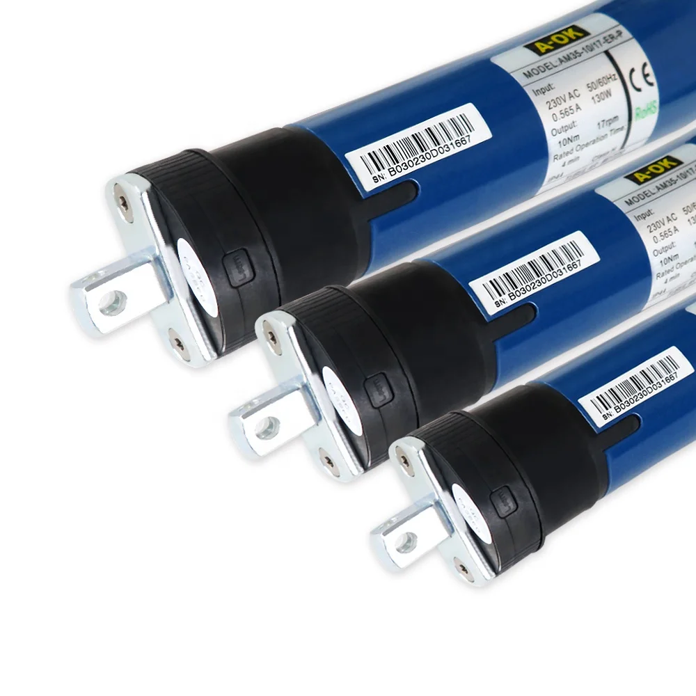 Wholesale Large Torque Electric Smart Tubular Motor 35MM & 45MM A-OK Wiring Motor for Blinds Shades