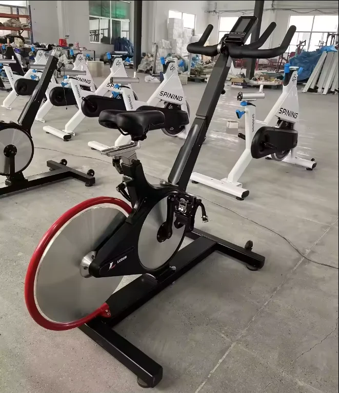 J S6 High Quality Home Gym Fitness Spinning Exercise Bike Flywheel Exercise Spin Bike For Body Workout