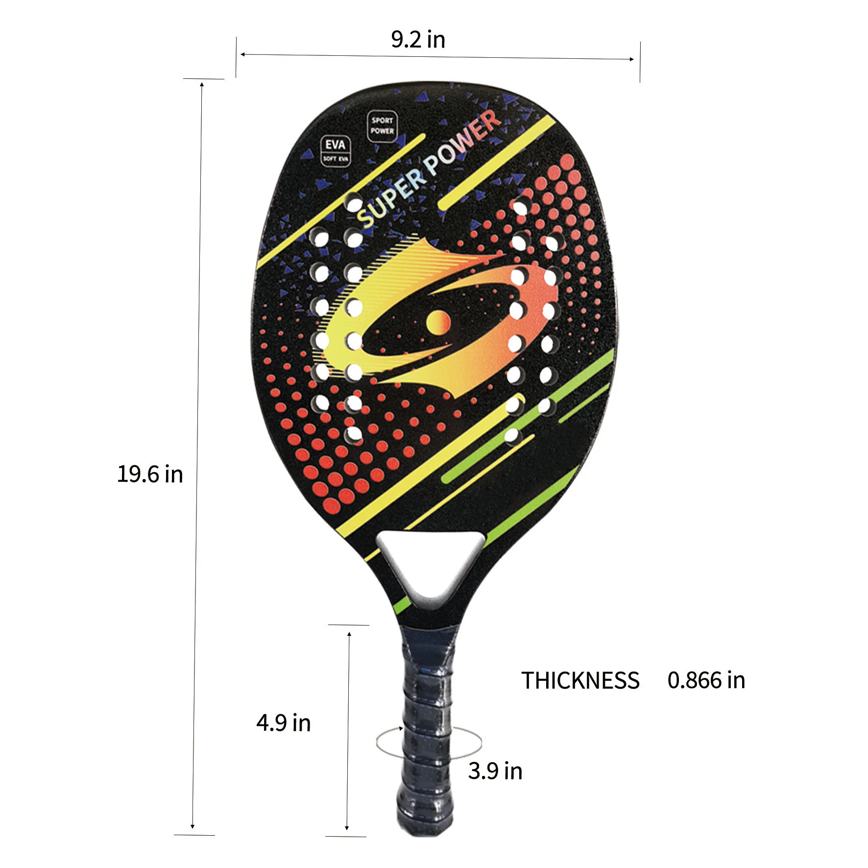 Professional China Factory Custom Tennis Paddles 3K 12K 18K Sand Grit Carbon Fiber Visible Beach Tennis Racket