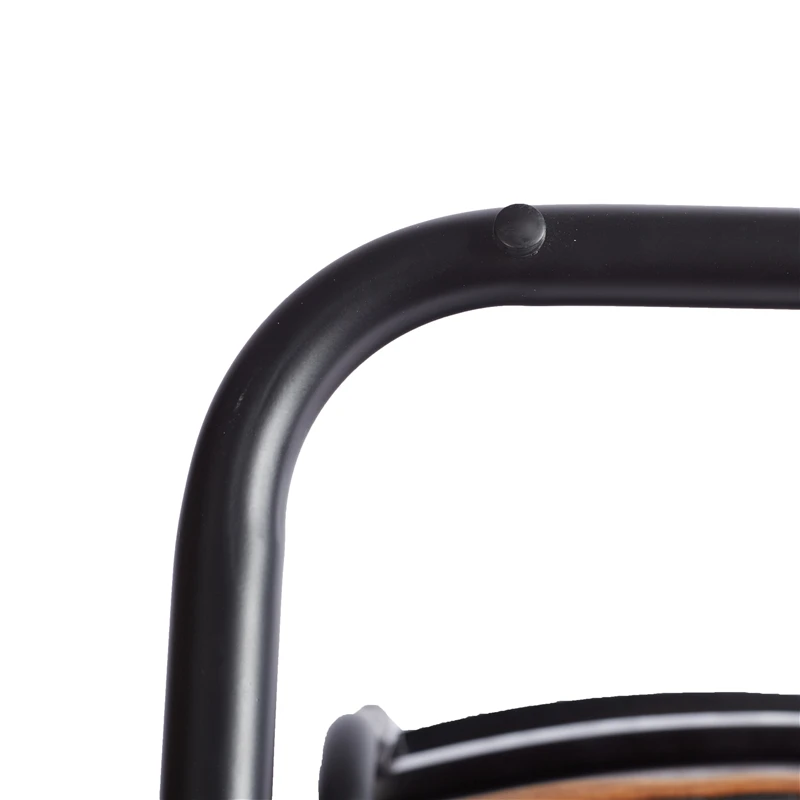 Retro Italian Metal Legs Light Beech Finish Cane Back Rattan Wicker Cesca  Chair Dark blue velvet upholstered dining chair