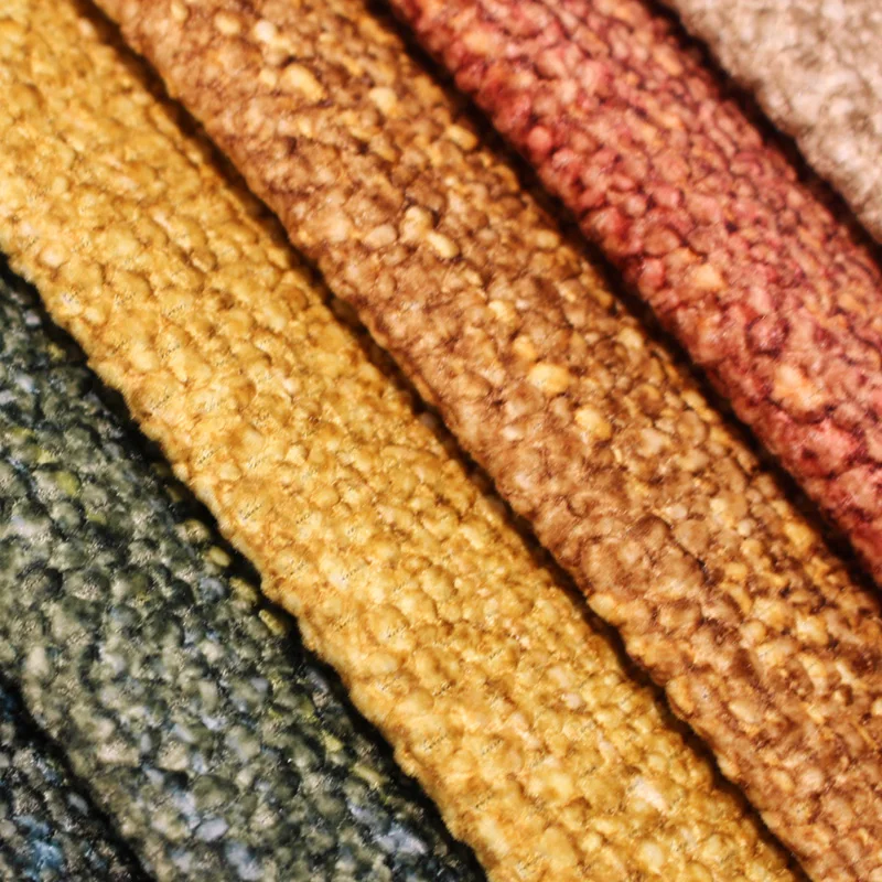 Бесплатный образец 100% Полиэстеровая льняная ткань трикотажная Подушка для диванных подушек