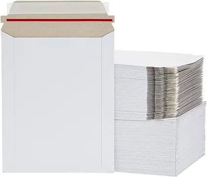 Custom envelope cardboard transparent envelope White Cardboard Envelopes for Shipping Photo Documents Letters Packaging Supplies