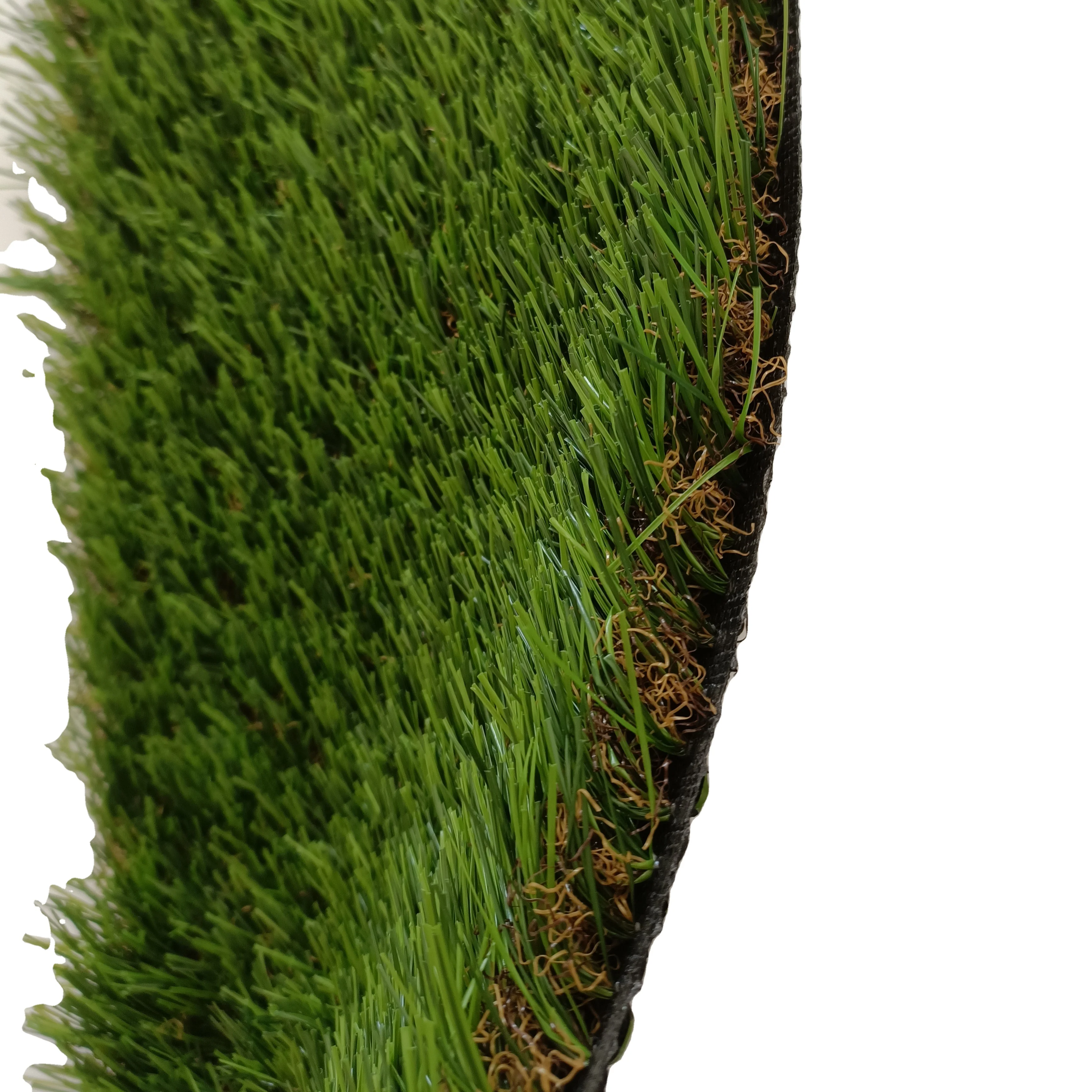 landscaping carpet grass synthetic blue rubber infill artificial football turf-underlay grass with rubber backing for garden