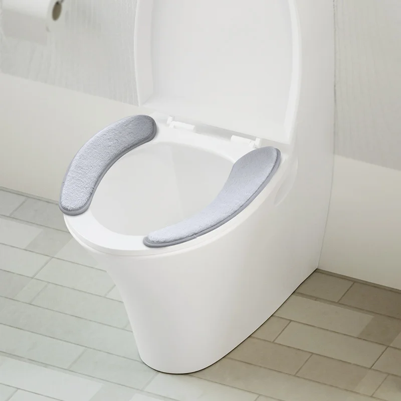 Qualitell 2022 high quality wholesale urinal mat washable set pad mat for toilet cushion paste type toilet mat