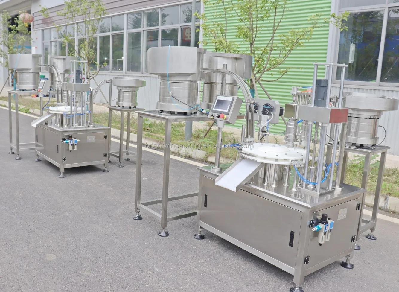 automatic ivd reagent tube filling capping sealing machine