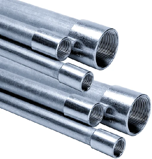 Electrical Rigid Galvanized Steel Conduit Pipe Od 20mm 3/4 Inch Electric Waterproof Cable Wire Protection Conduit Pipes