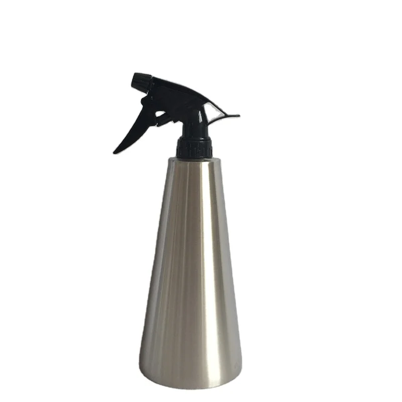 304 Stainless Steel Water Spray Bottle with Fine Mist Sprayer, Empty Refillable Container for Kitchen Bathroom or Plants
