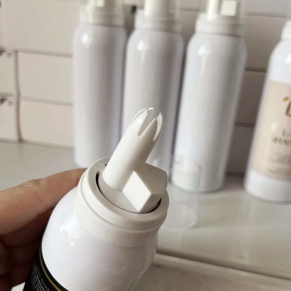 New Style Private Label 100ML Eyelash Cleanser Shampoo Bottle Pink & White Foam whip cream whipped lash shampoo