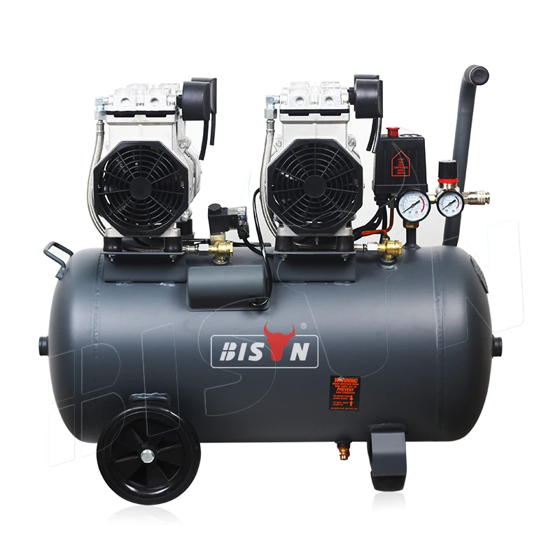 Bison China 4 Cylinder 50 l Portable Air Compressor Machine 3 Hp Single Phase