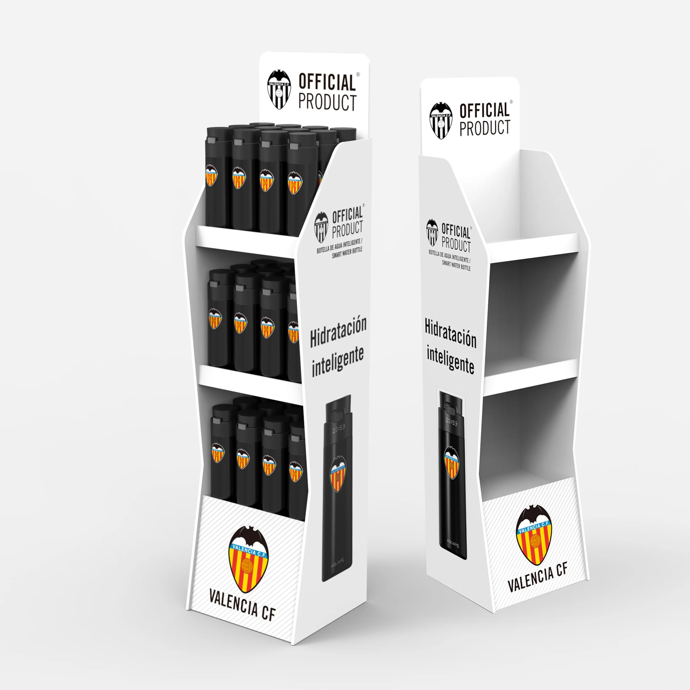 Bevis Customized PVC Insulated Cup Floor Display Rack for Supermarket Displays Various Materials Customizable