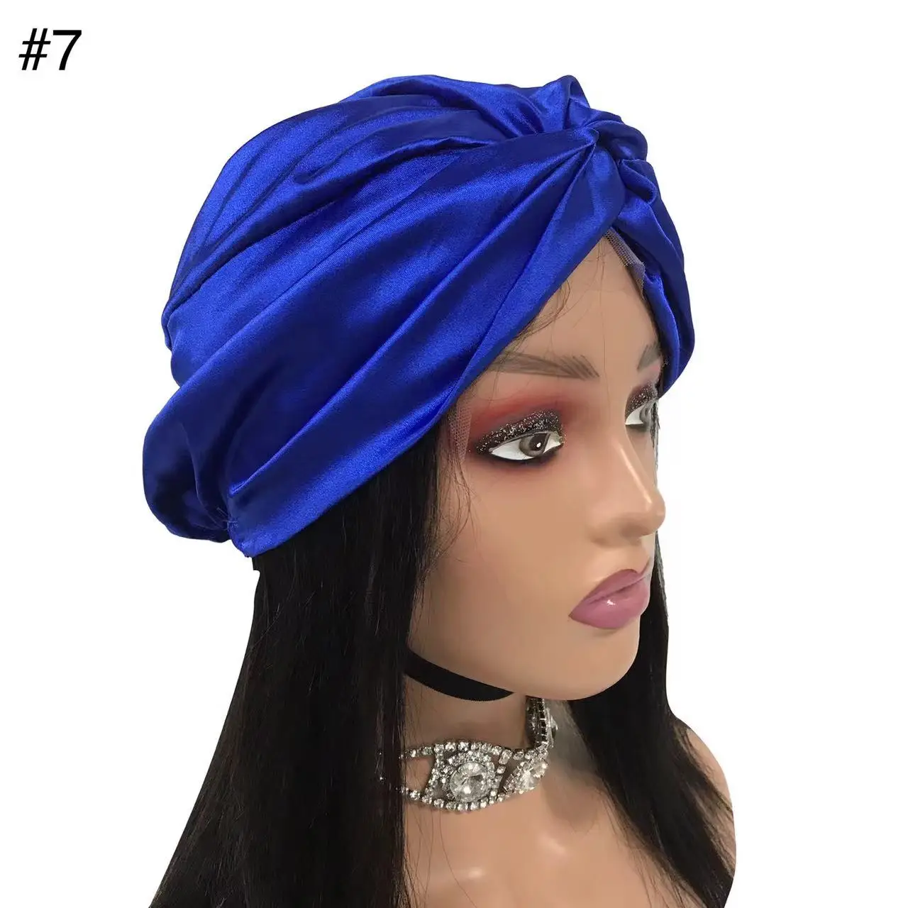 private label satin bonnets wholesale color custom bonnet double layer silk bonnet