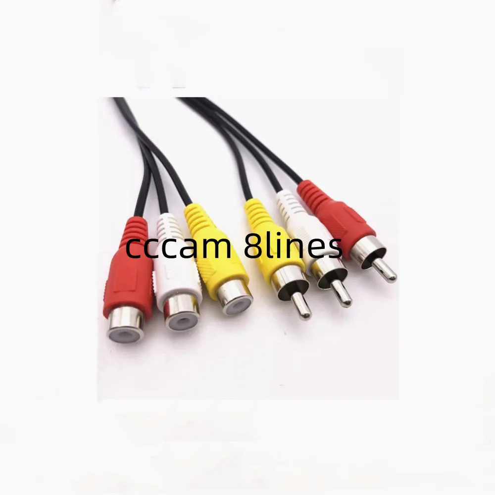 HD  cable 8 Line Europe Oscam Cccam Cline finder satellite TV Receiver Free Test