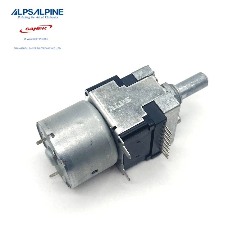 ALPS RK16812MG082 50KA*2 Metal shaft Motor driven type Rotary Potentiometer