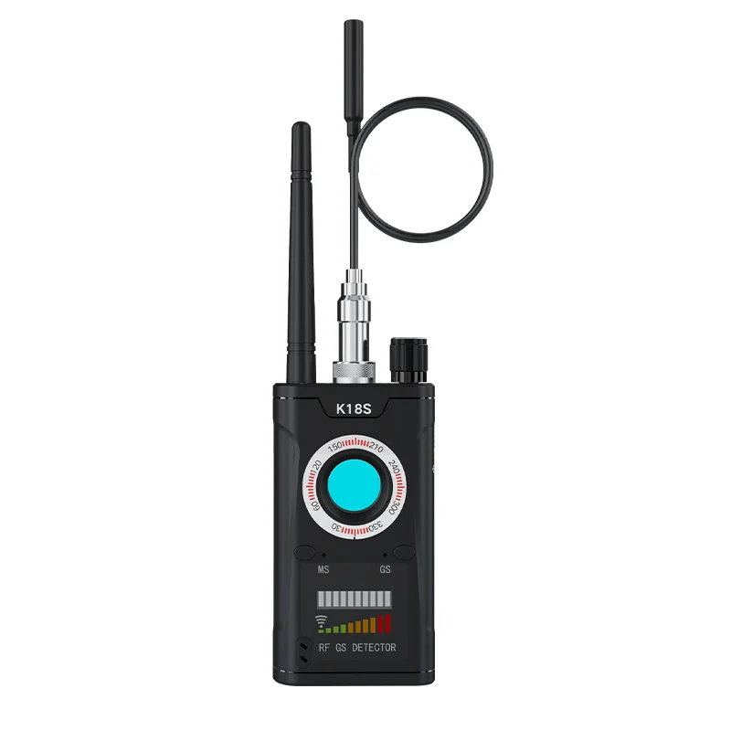 K18 K18S Wireless Products Anti Spy Bug Detector Camera GSM Audio GPS Tracker Signal Lens Finder Anti Spy RF Detector