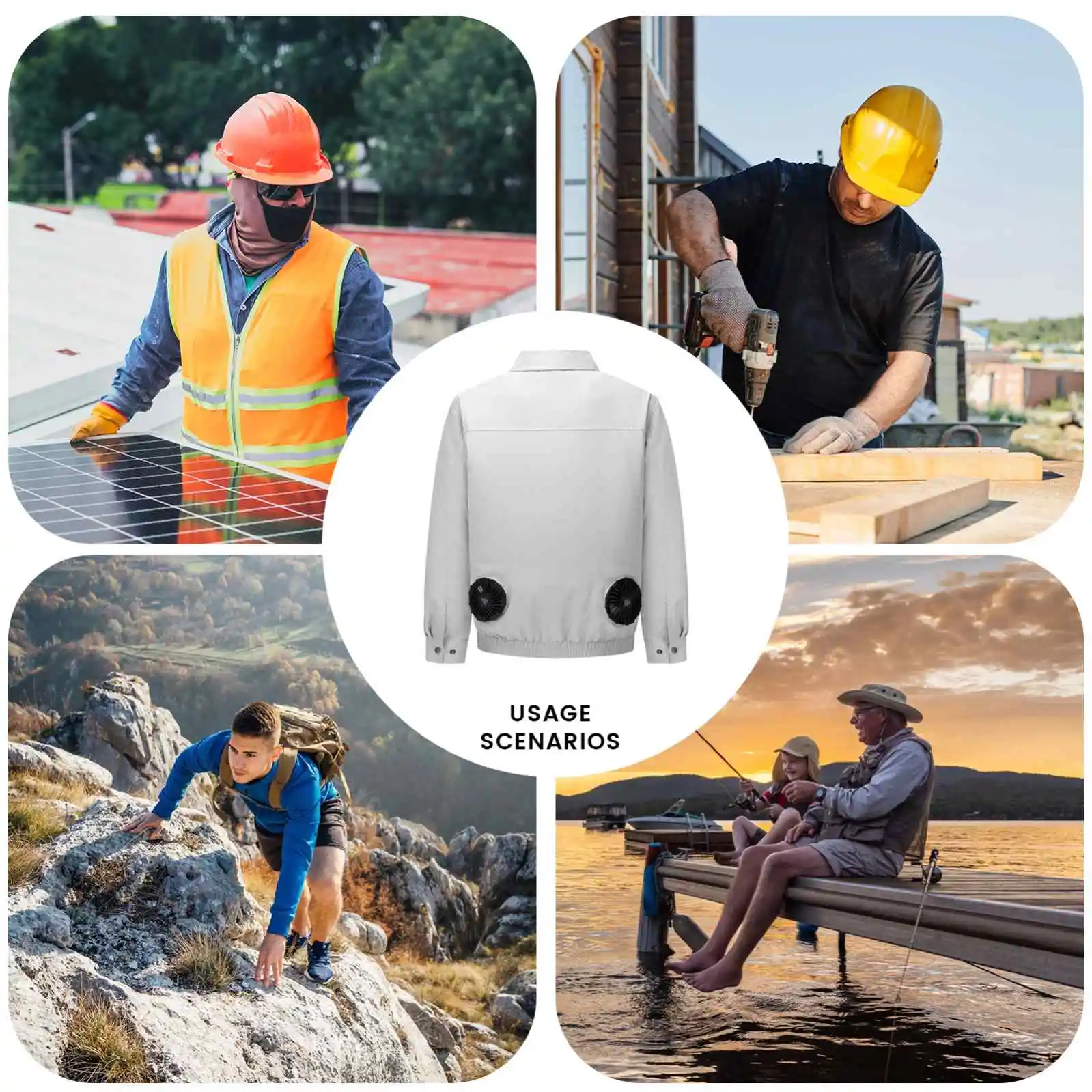 Factory Custom Cheap China Wholesale Cooling Fan Vest