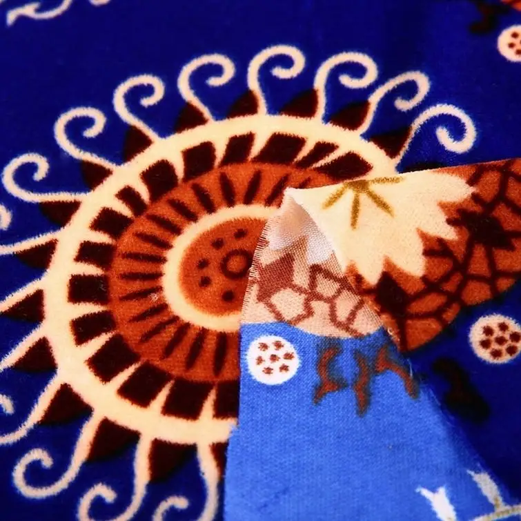 Comfortable woven korean micro velvet 5000 garment fabric printed super soft velboa 5000/9000 fabric wholesale for dress