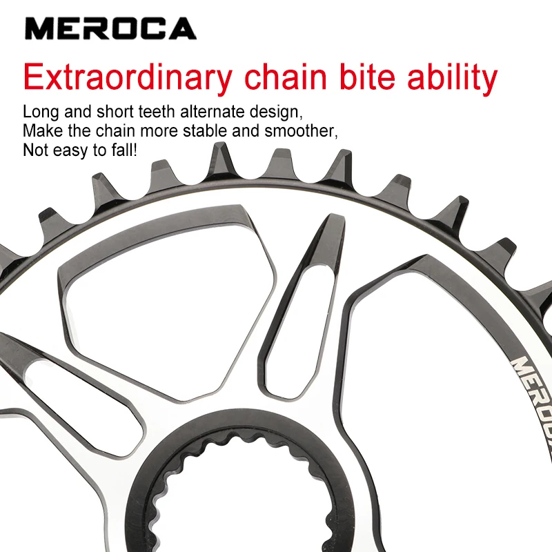Запчасти для велосипедов MEROCA пластины 32T/34T/36T/38T 7075AL SHIMANO прямое Крепление рукоятки FC-M9100 FC-M8100 FC-M7100