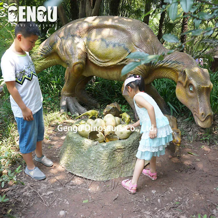 Life size dinosaurios scale models