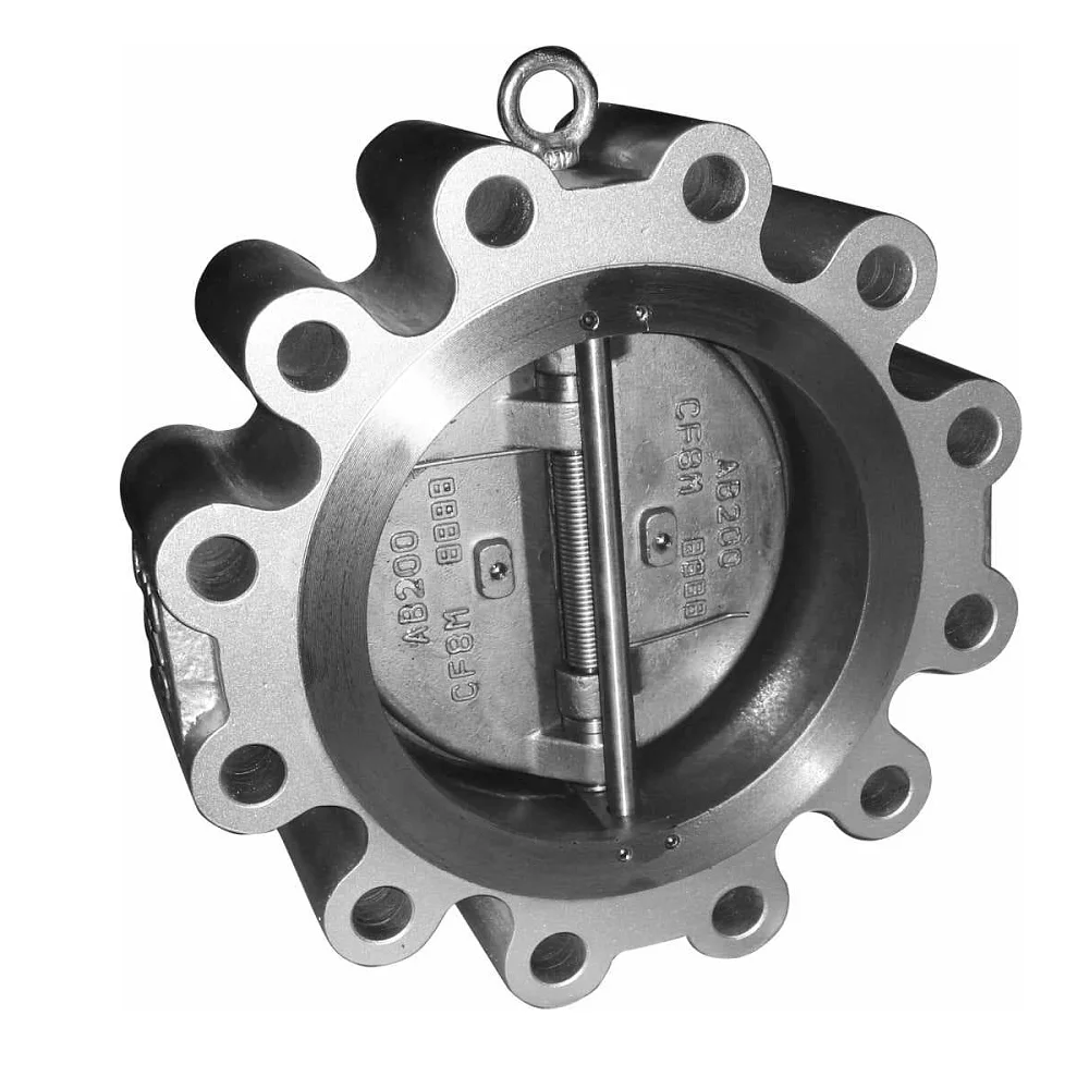 WCB/Stainless Steel API Dual-plate Lug Check Valve Forged Steel Lug Type Double Disc Swing Check Valves Dual-Plate Check Valve