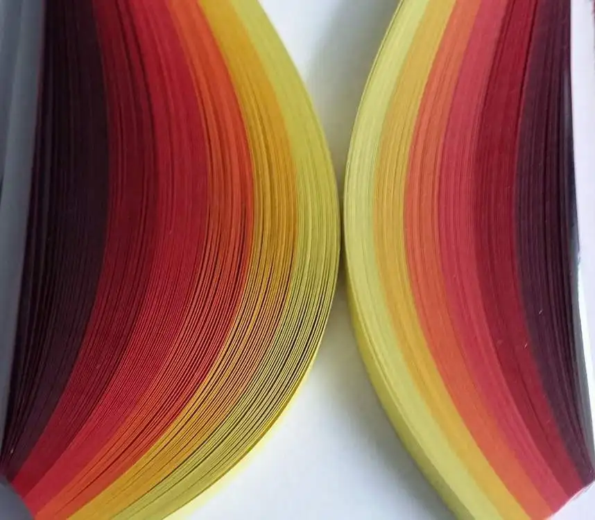 Manufacturer direct sale handiwork full  colors hand made paper quilling set iridescence paper quilling