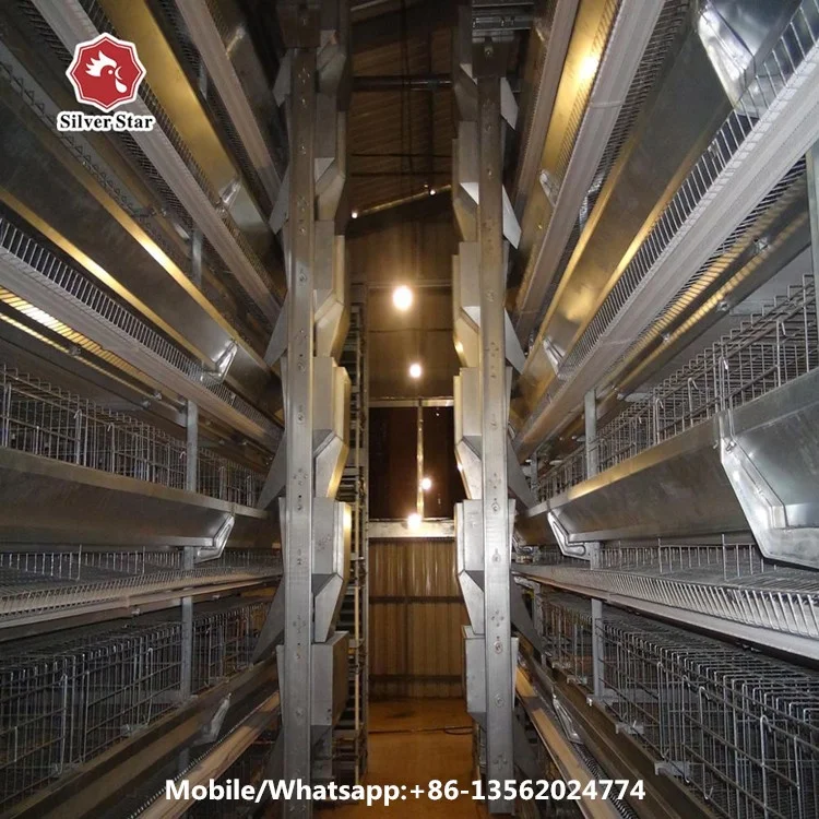 Breeding chicken farm battery cages egg chicken coop for laying hens in south africa nigeria india philippines