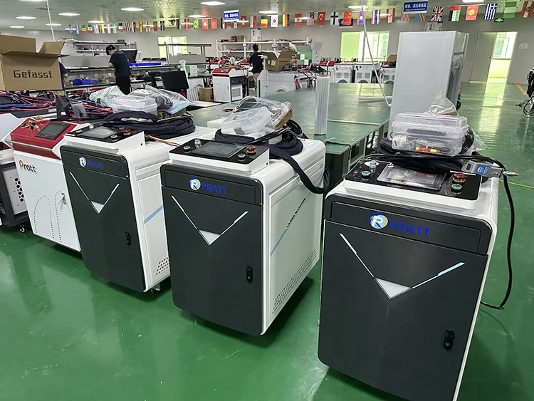 4 in 1 Laser Cleaner Welder Cutter Machine 1000w 1500w 2000w 2500w 3000w Handheld Laser Welding Machine with high quality