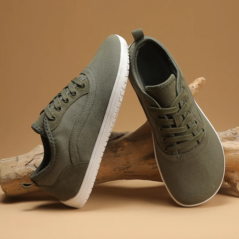 36-47 Walking Barefoot Shoe Men Women Original Zero Drop Sole Wide Toe Box Custom Leather Soft Soled Shoes