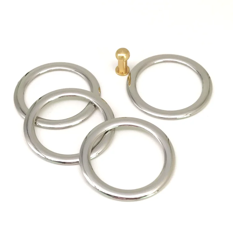 Custom Fashion Swimwear Metal Bra O Ring Sliders Hooks For Swimwear Metal Ring Buckle