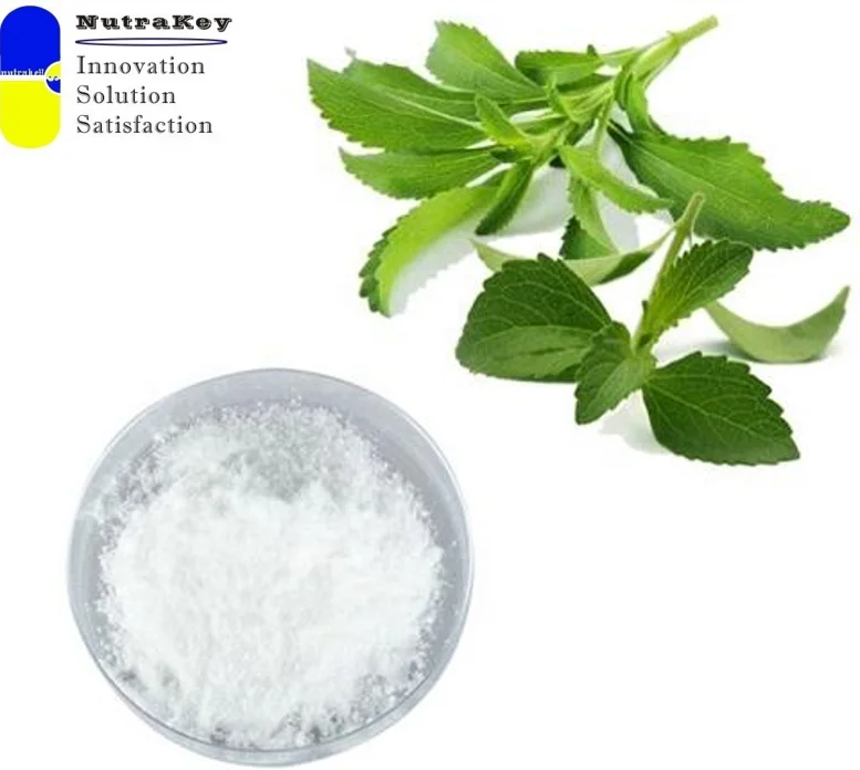 Natural Sweetener In Stock In USA Stevia Extract SG95%RA60% Low Carlories Plant Extract Good Taste Food and Beverage Supplements