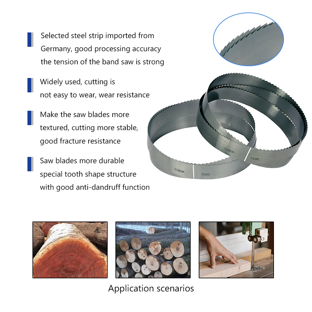 Wood Band Saw Blade For pliers for band saw blade steel belt band saw blade