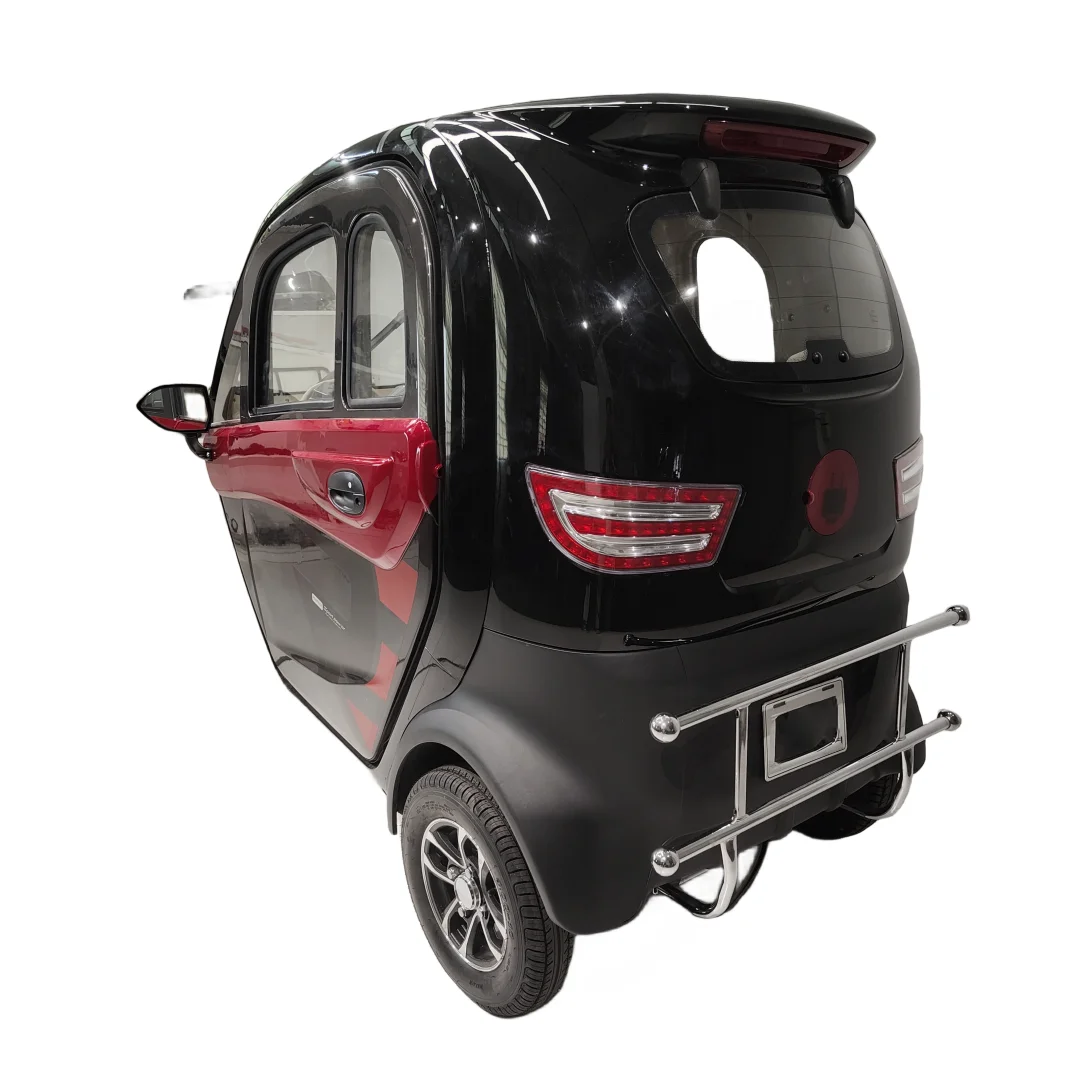 EEC Hot Sale New Cheap Fully Enclosed Convertible Large Space Adult Lithium Battery Electric Tricycles
