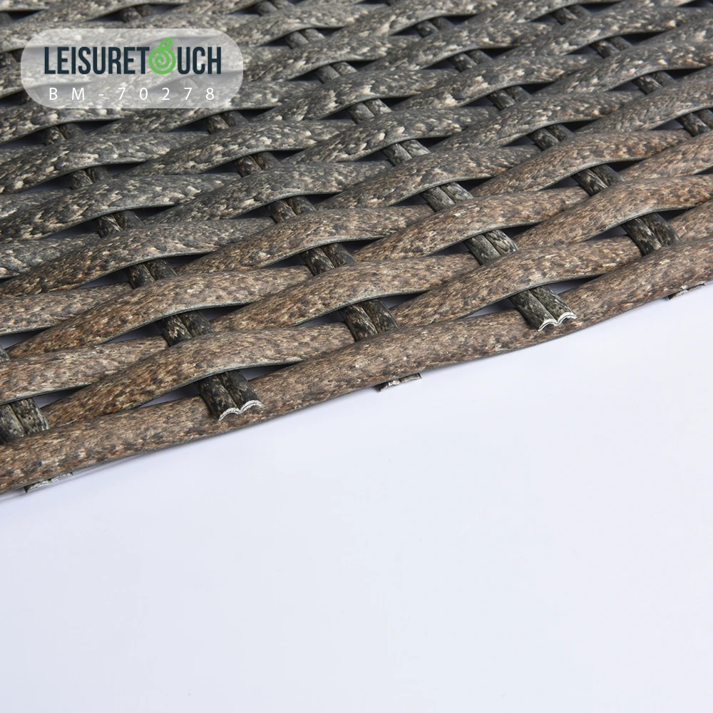 Waterproof PE Plastic Weaving Strips Outdoor Furniture Garden Chair Artificial Rattan Material