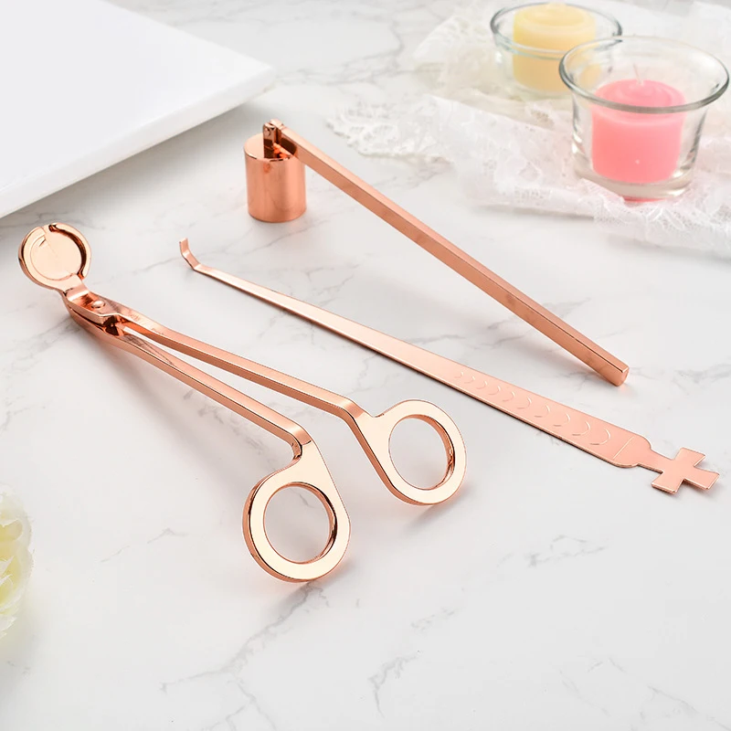 Лидер продаж Amazon, триммер для свечей, фитиль для свечей из нержавеющей стали, триммер для свечей четырех цветов