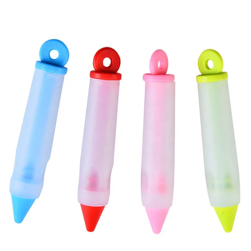 Cake decoration tool silicone food writing pen biscuit cake decoration pen