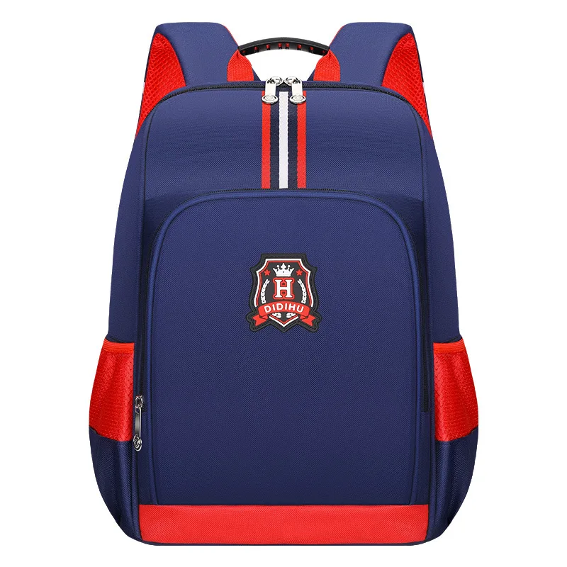 New school bags for primary school students 123-6 grade school bags to protect the spine of British wind children backpack