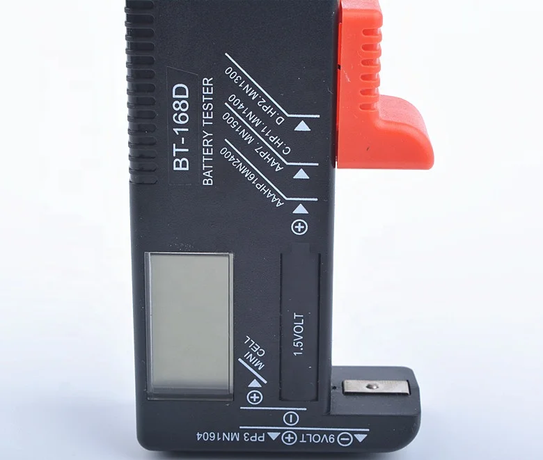 9V 1.5V And Button Cell AAA AA C D Digital Universal Battery Tester