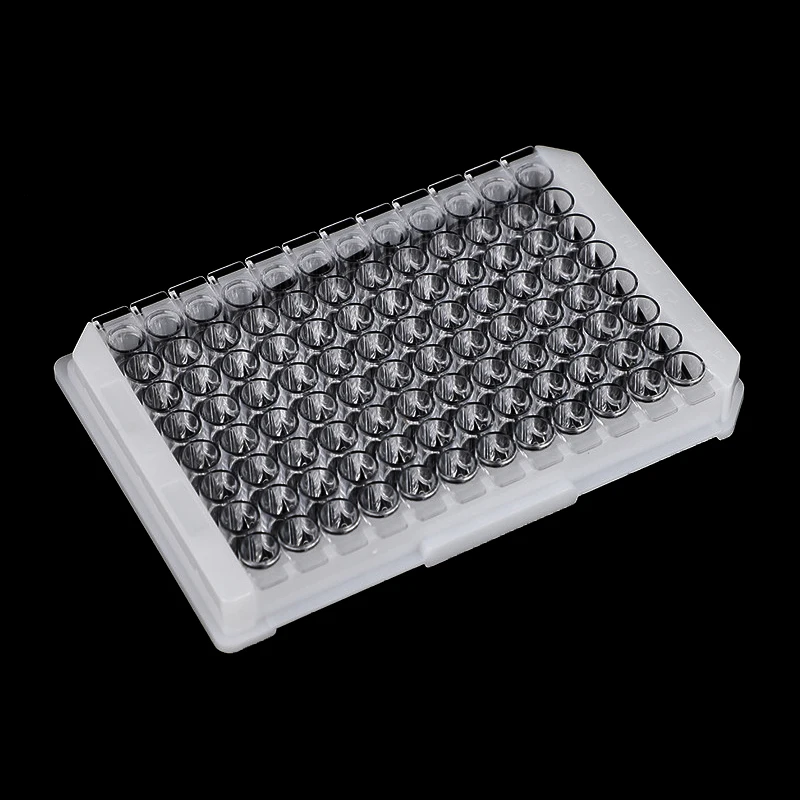 Professional Medical Manufacturer Removable Detachable 8-strip Tube 96 Well Elisa Plate