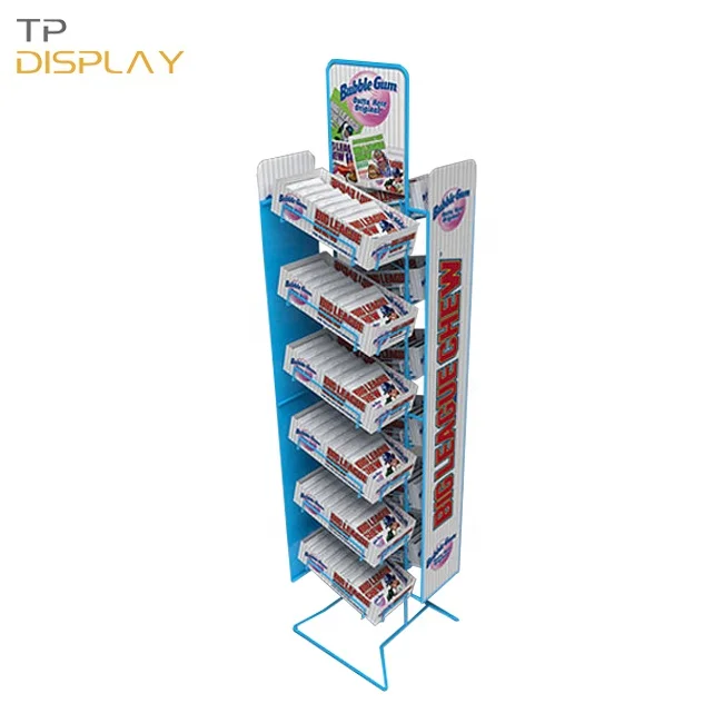Акриловая витрина для жевательной резинки для супермаркетов, оптом
