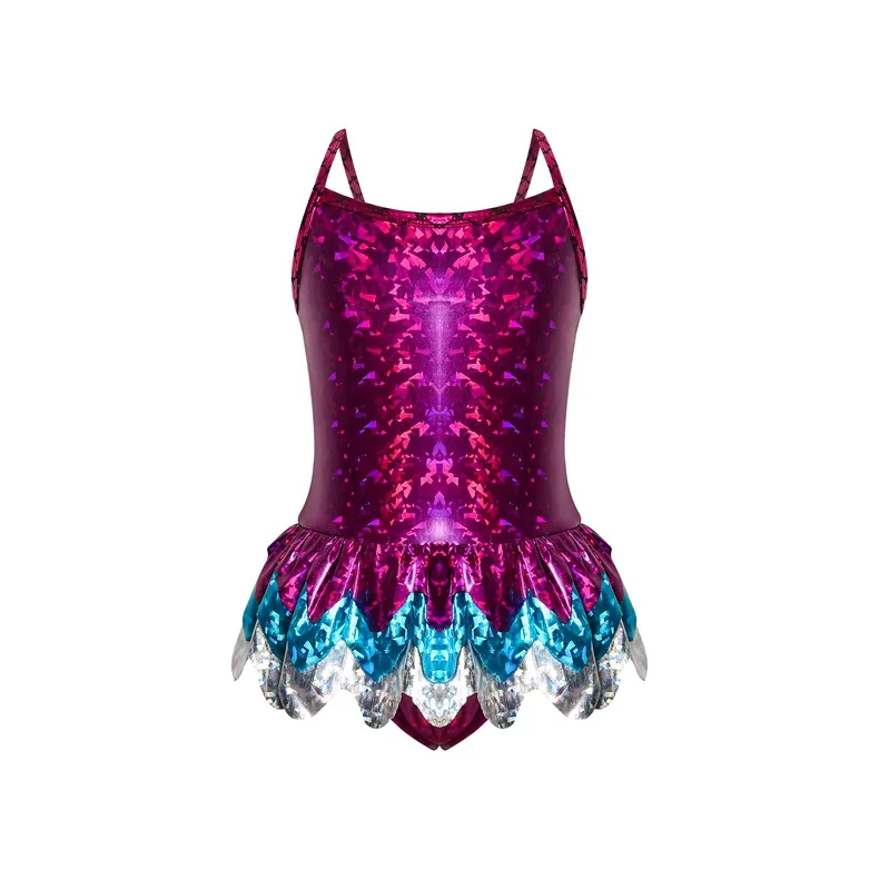 
New Mermaid Girls Swimwear Bathing Suits Baby Swimsuit Summer Girls Bikini Lovely Swimsuit Beachwear Backless Kids 