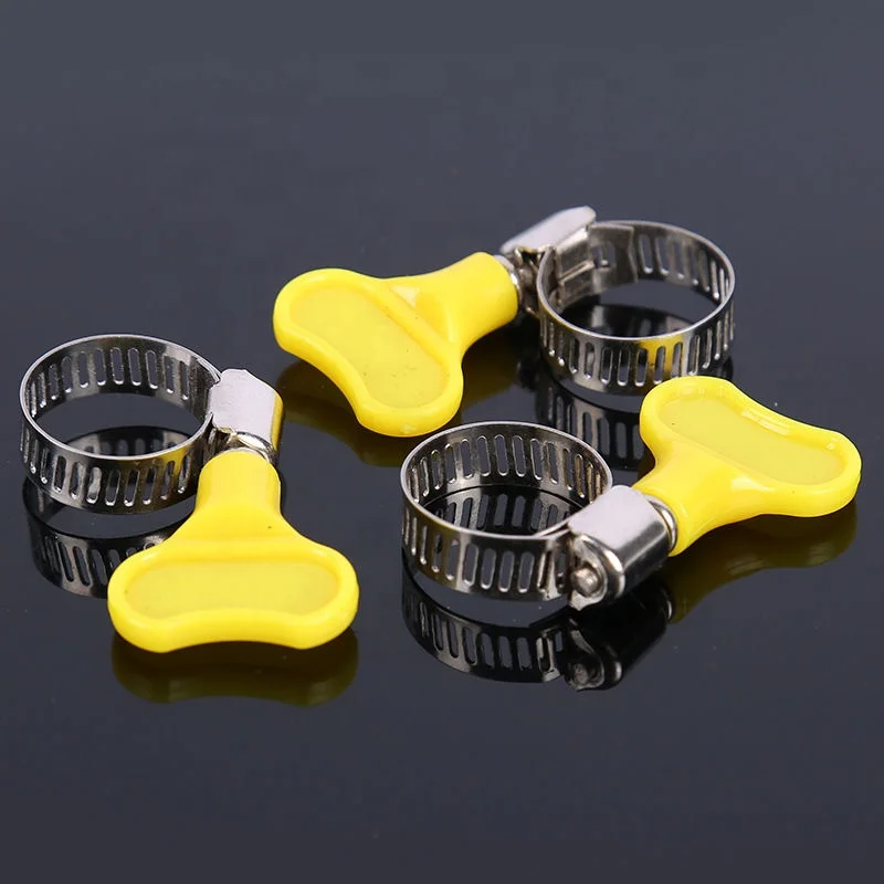 Hose Clamp with Handle Stainless Steel Handle Throat Clamp Hose Clamp