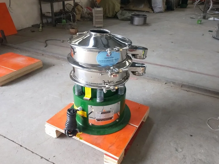  400Mm Cassava Powder Flour Rotary Vertical Circular Vibrator Screen Sieve