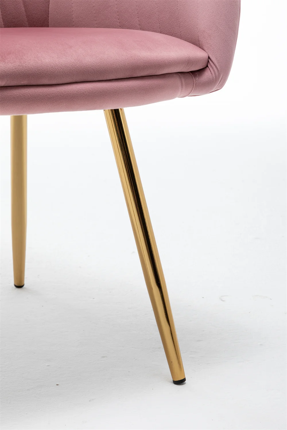 Retro Style Modern Stackable Fancy Chiavari Chair Fleece Fabric Dining Chair with beech wood leg