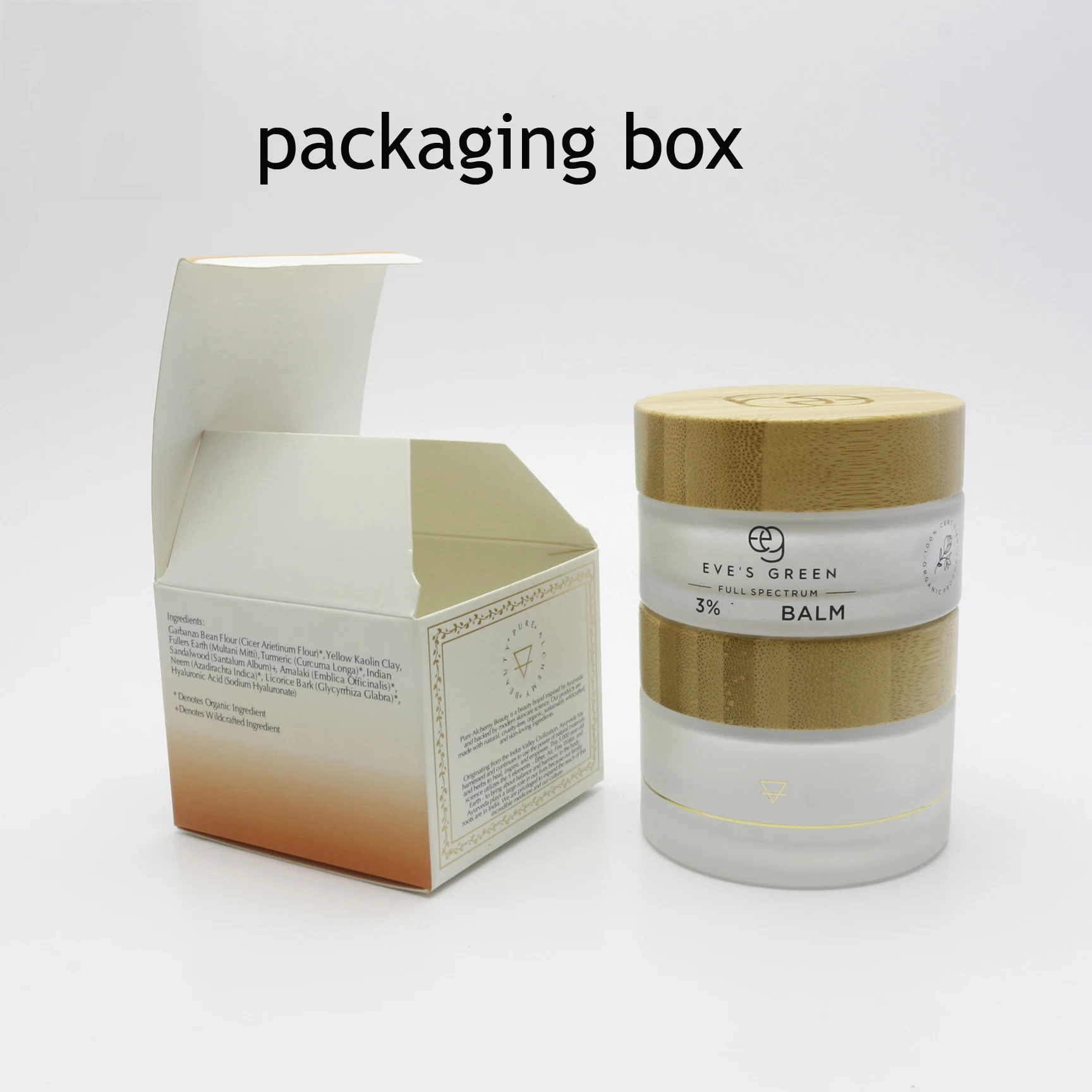 bamboo cosmetic packaging set frosted glass bottle cream jars empty container for essential oil lotion liquid  LB040E